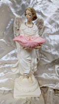 Angel Holy Water Font Statue - 9.5"