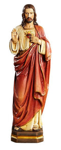 Sacred Heart of Jesus Statue - 12"