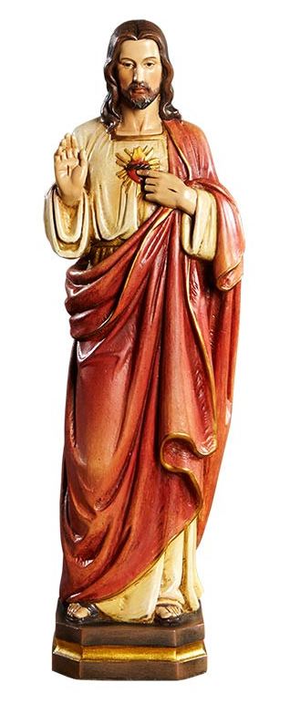 Sacred Heart of Jesus Statue - 12"