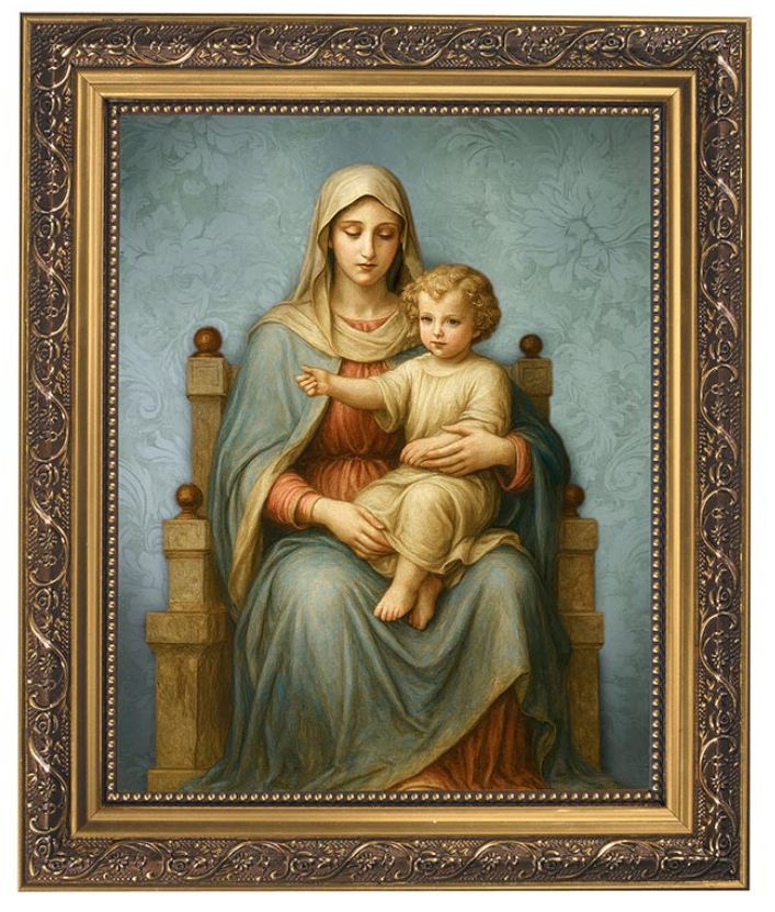 Madonna and Child Framed Print