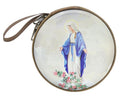 Our Lady of Grace Zippered Rosary Case