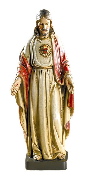 Sacred Heart of Jesus Statue - 8"