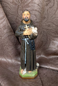 Vintage St. Francis Statue 8"