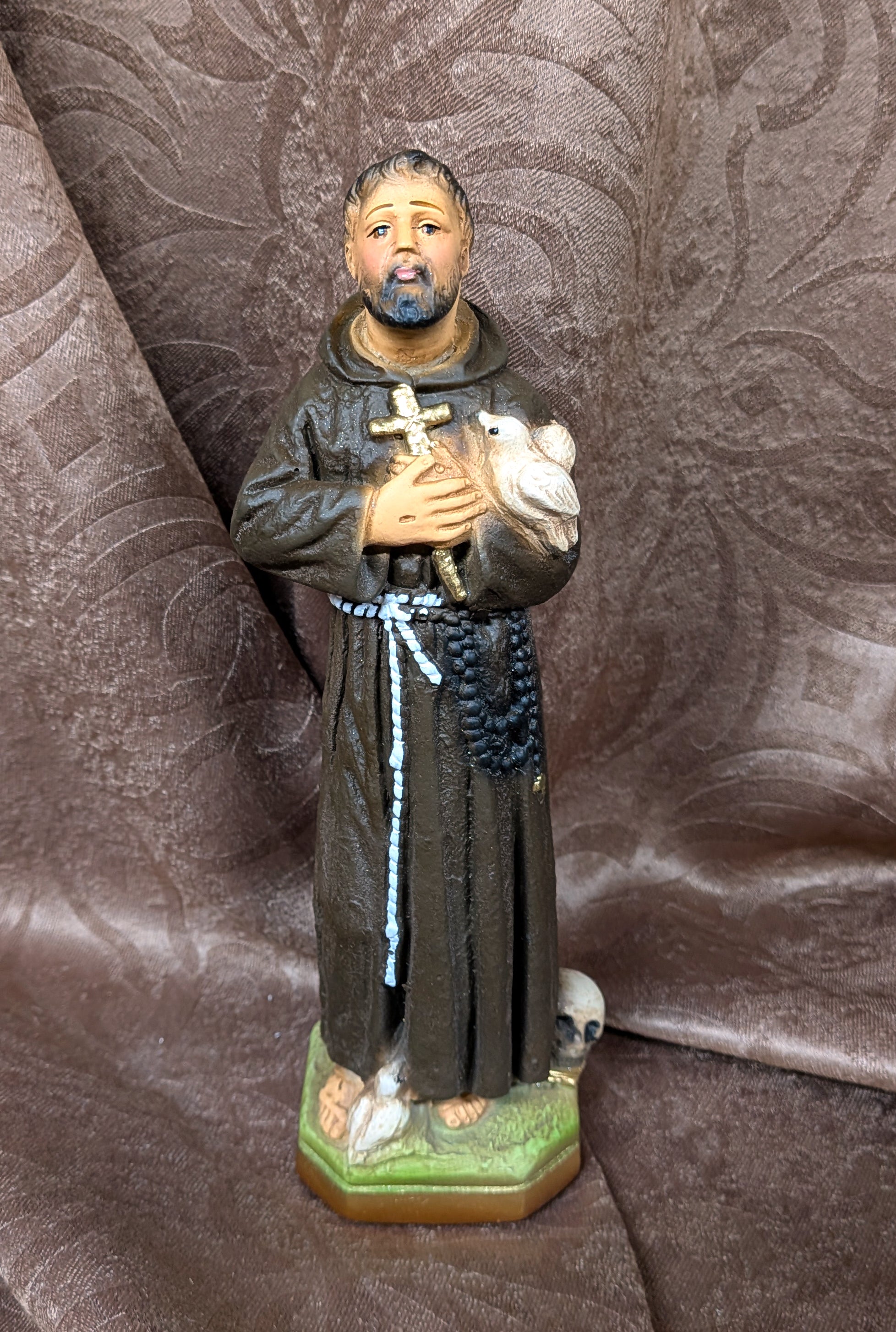 Vintage St. Francis Statue 8"