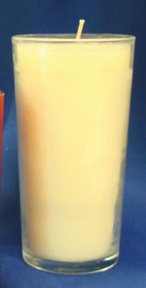 3 Days of Darkness 51% Beeswax Candles - Clear