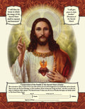 Sacred Heart Enthronement Certificate