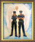 Prayer for Police Officers Print - Framed Picture