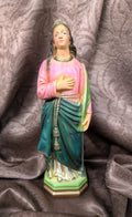 Vintage St. Philomena Statue 12"