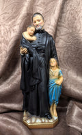 Vintage St. Vincent de Paul Statue 12"