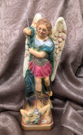 Vintage St. Michael Statue 12"