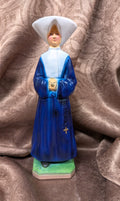 Vintage St. Catherine Laboure Statue 12"