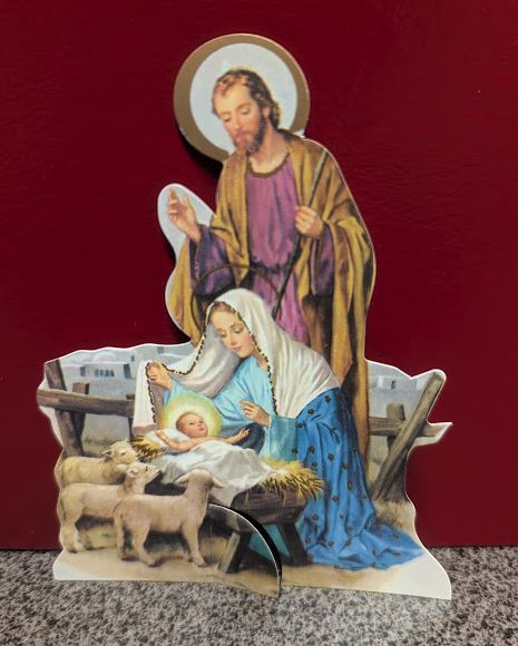 Nativity Paper Statuette