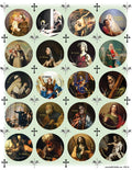 Assorted Saint Stickers