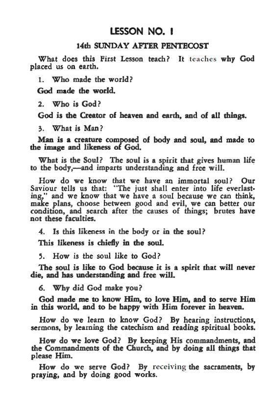 Baltimore Catechisms & Set (No Primer, must order separately)