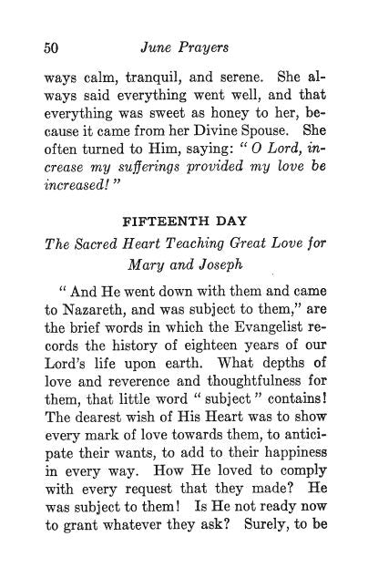 June Prayers