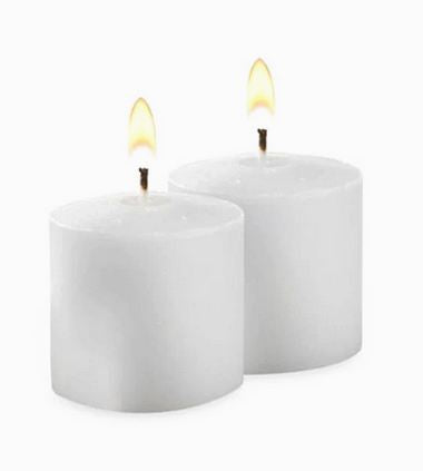 8 Hour Votive Candles (no plastic)